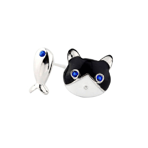 1Pair Women's Cat Earrings