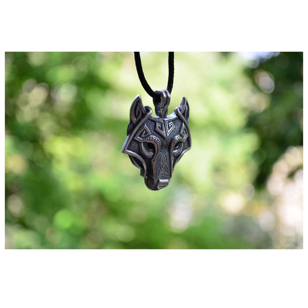 Wolf Head Necklace Original Animal Jewelry