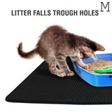 DOUBLE LAYER CAT LITTER MAT Waterproof